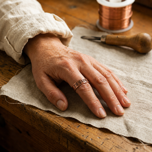 Helen's Grace Copper Ring