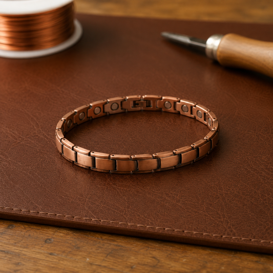 Helen's Shore Copper Anklet