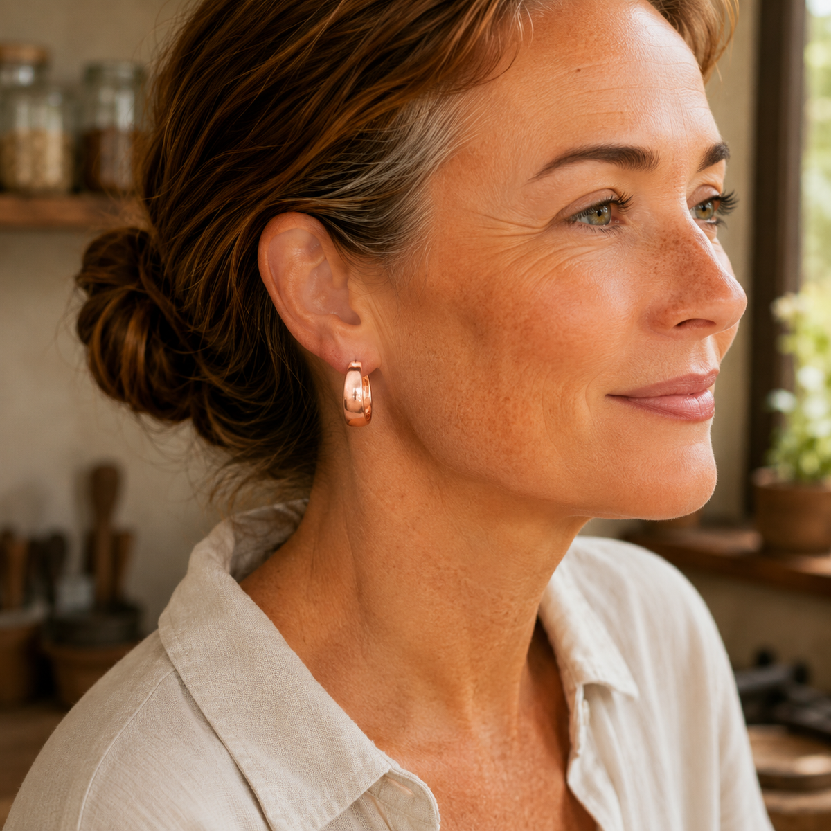 Helen's Arid Copper Earrings