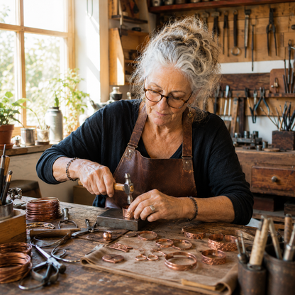 Helen's Band Copper Ring
