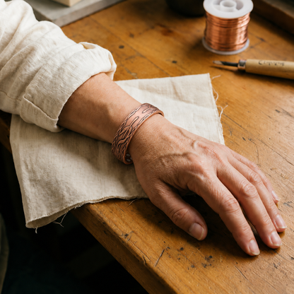 Helen's Frond Copper Bracelet