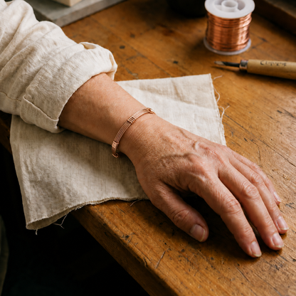 Helen's Cord Copper Bracelet