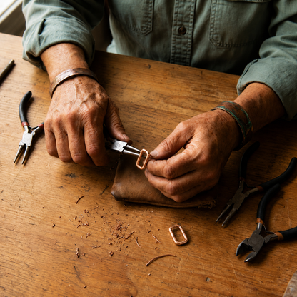 Helen's Clasp Copper Earrings