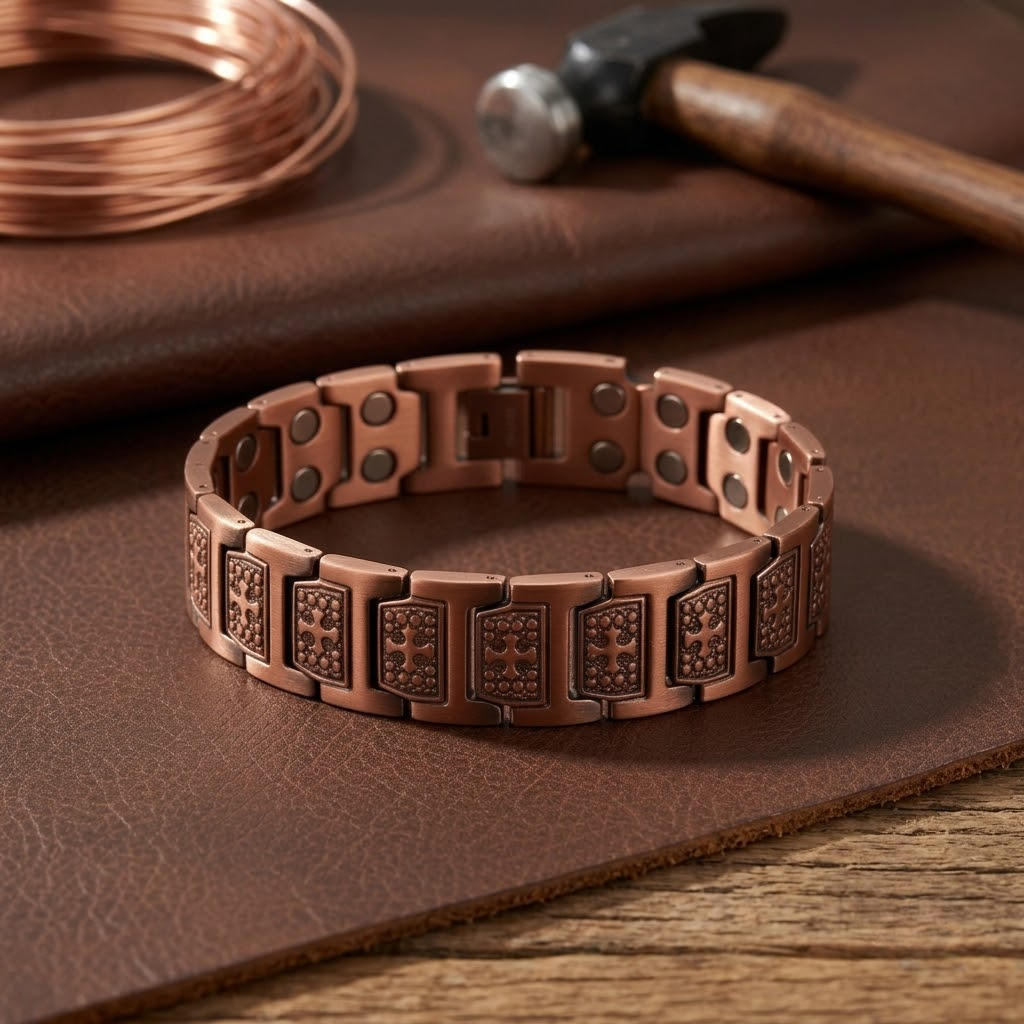 Helen's Gale Men's Copper Bracelet