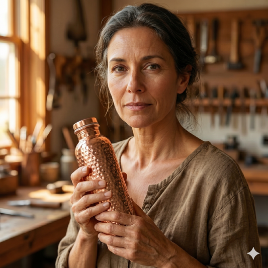 Helen's Copper Water bottle