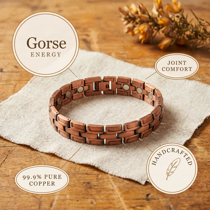 Helen's Gorse Men's Copper Bracelet