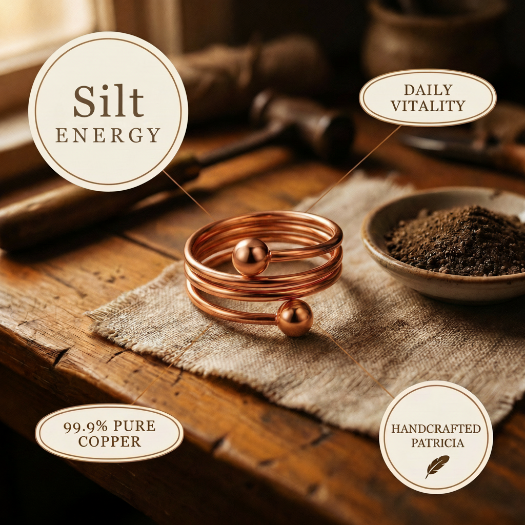 Helen's Silt Copper Ring