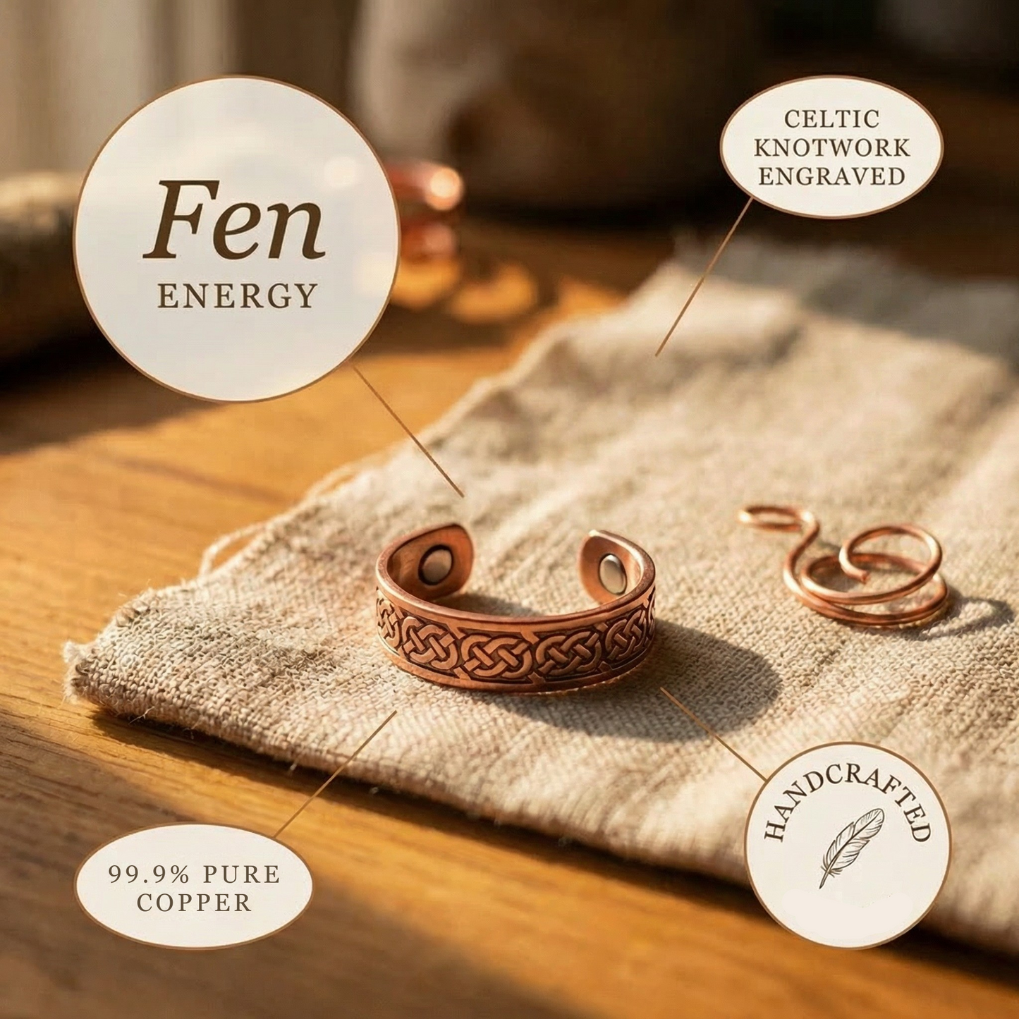 Helen's Fen Copper Ring