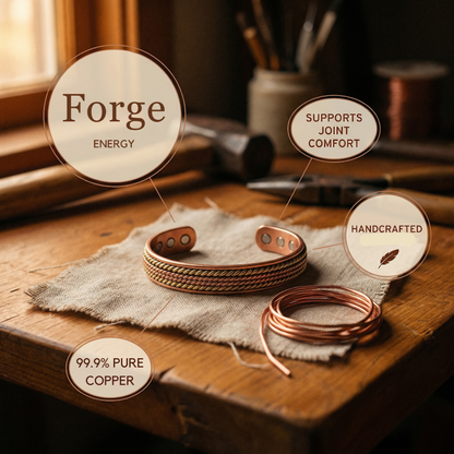 Helen's Forge Copper Bracelet