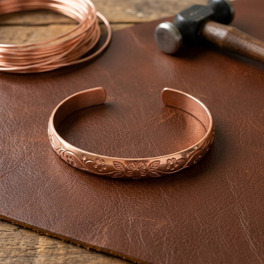 Helen's Bloom Copper Bracelet