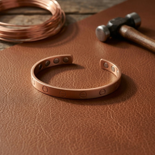 Helen's Bolt Copper Bracelet