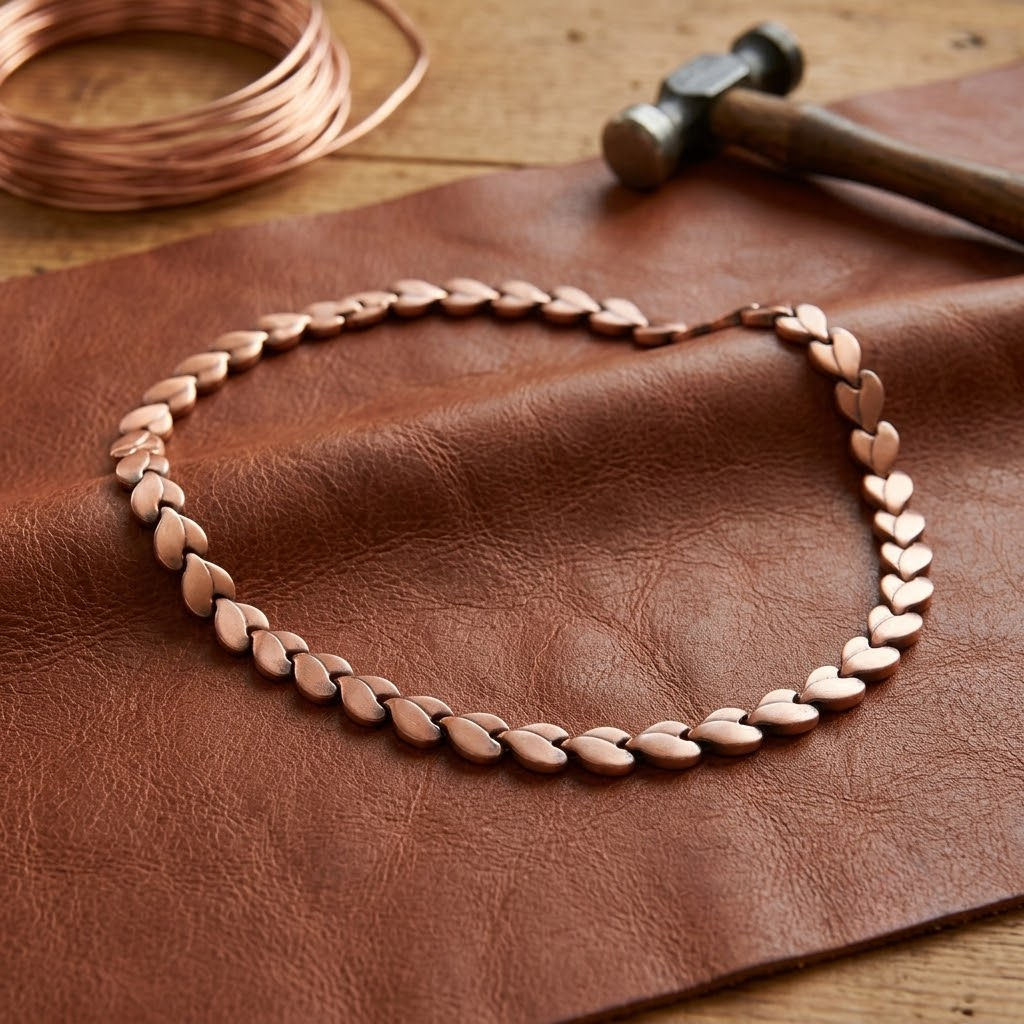 Helen's Briar Copper Necklace