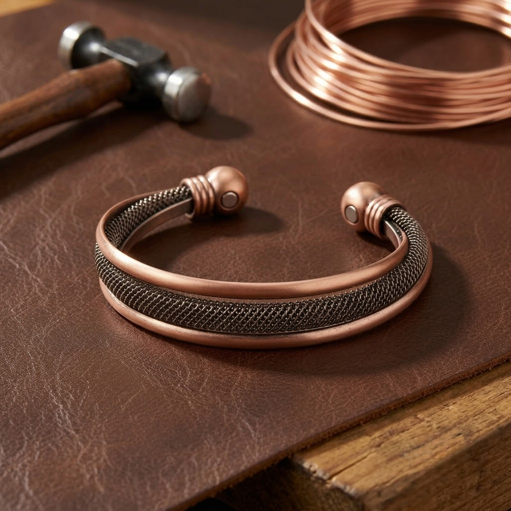 Helen's Cairn Copper Bracelet