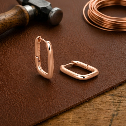 Helen's Clasp Copper Earrings