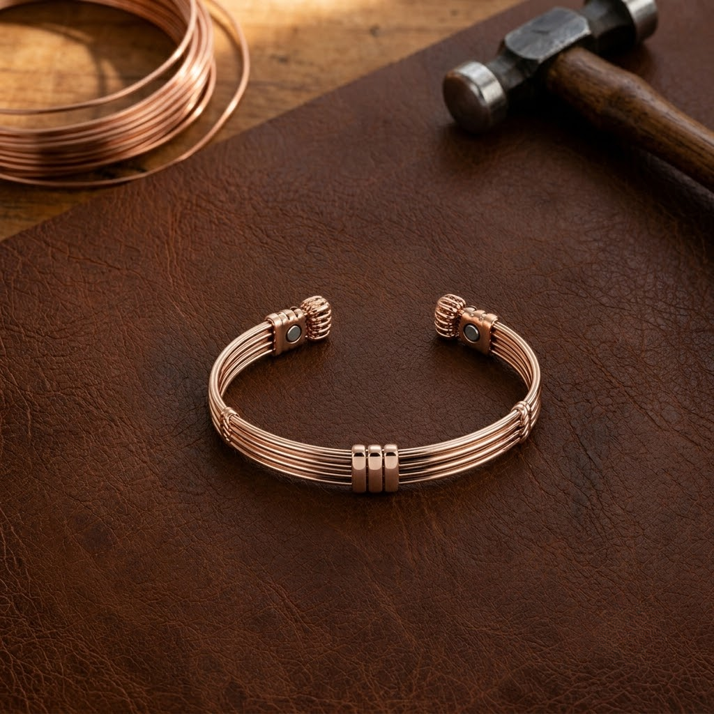 Helen's Cord Copper Bracelet