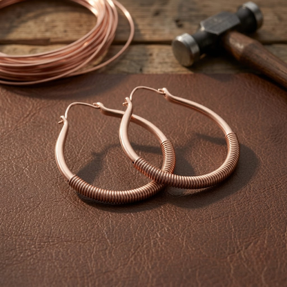 Helen's Creek Copper Earrings
