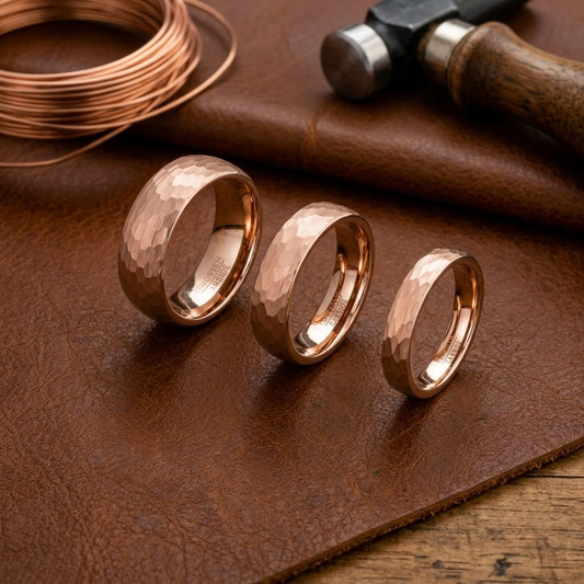 Helen's Dint Copper Ring