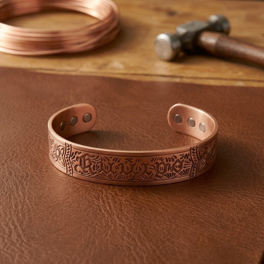 Helen's Drift Copper Bracelet
