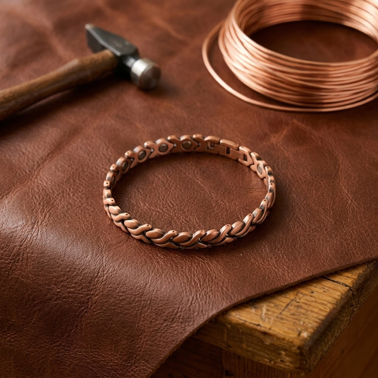 Helen's Dune Copper Anklet