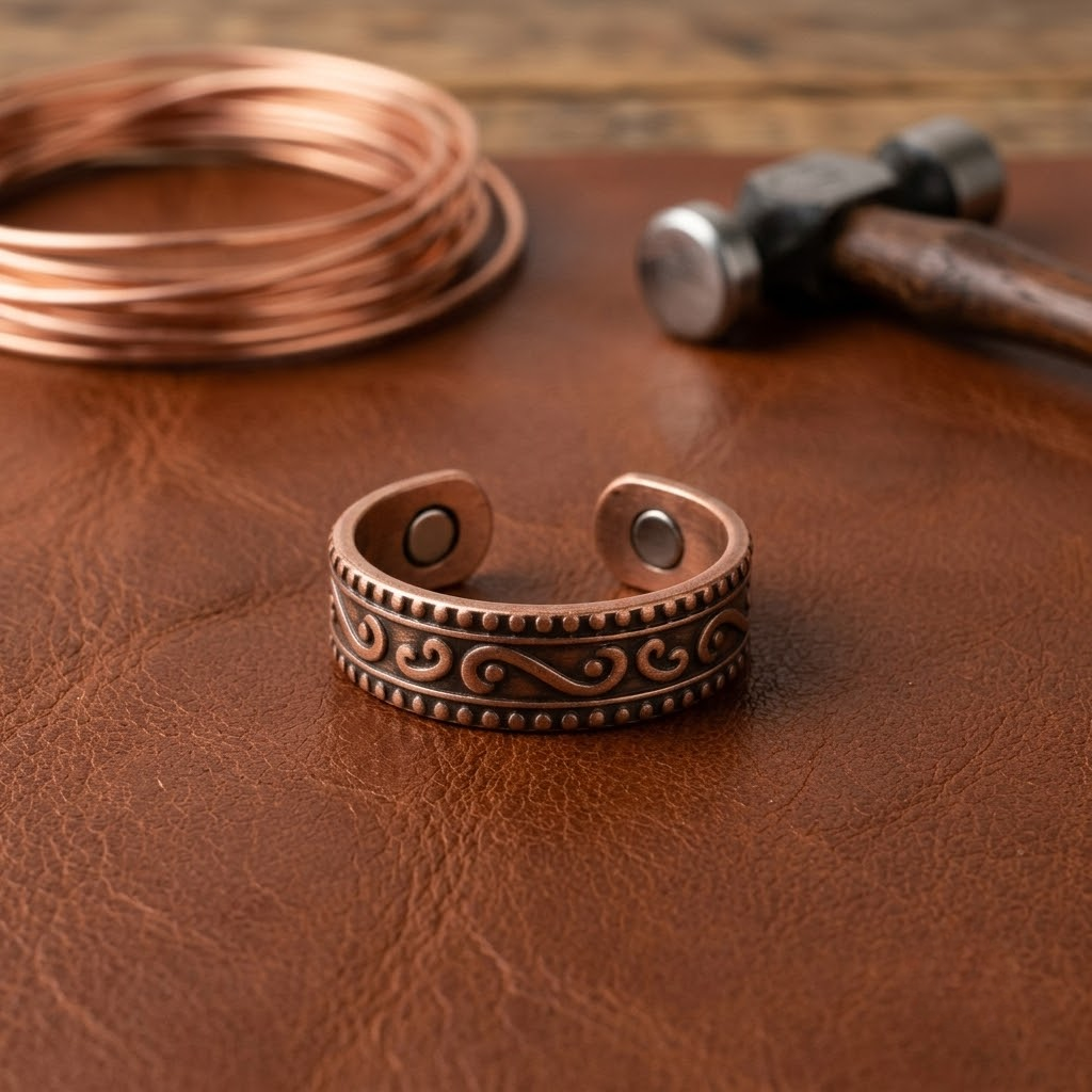 Helen's Fern Copper Ring