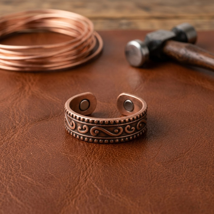 Helen's Fern Copper Ring