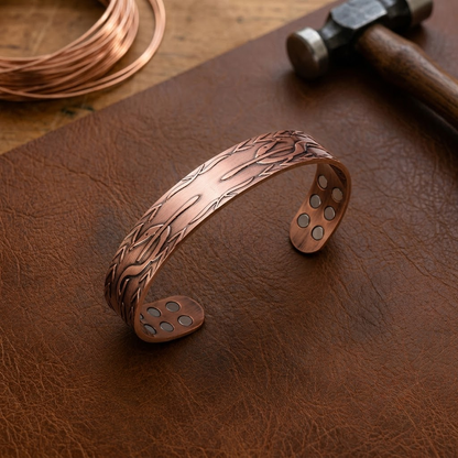 Helen's Frond Copper Bracelet
