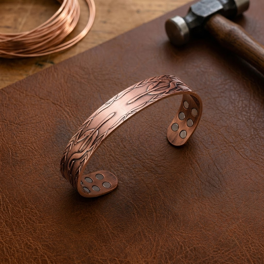 Helen's Frond Copper Bracelet