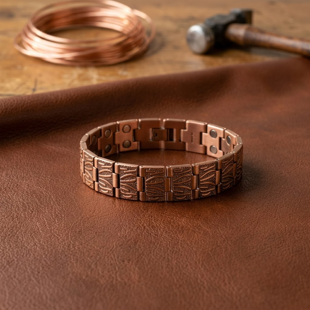 Helen's Grit Men's Copper Bracelet