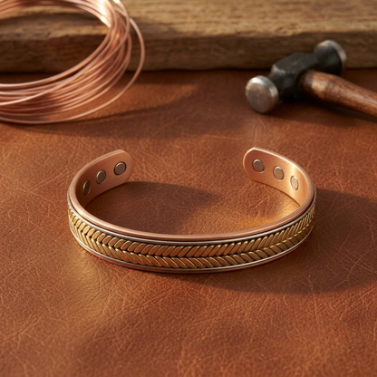 Helen's Harvest Copper Bracelet