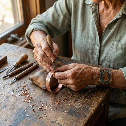 Helen's Bloom Copper Bracelet