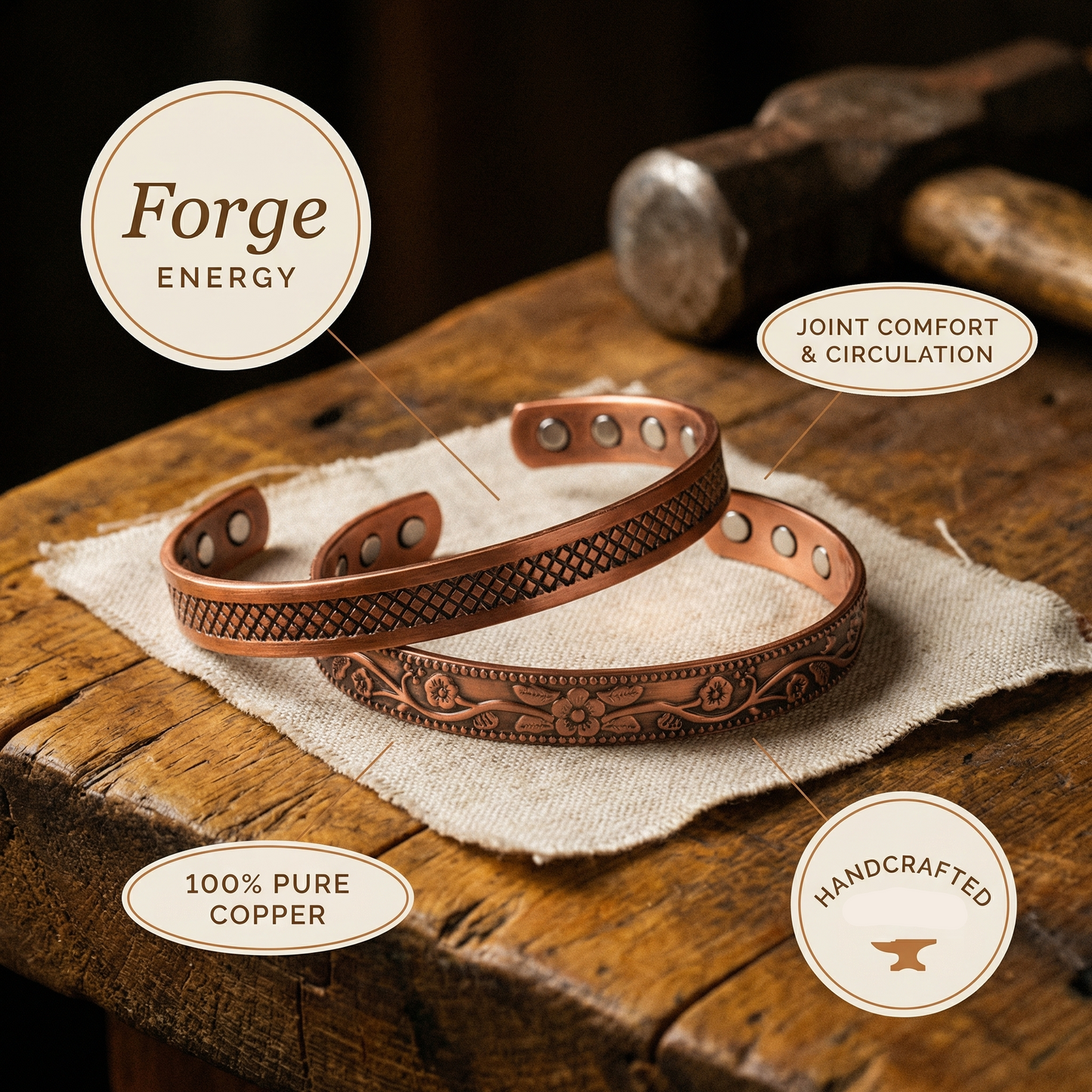 Helen's Forge Copper Set