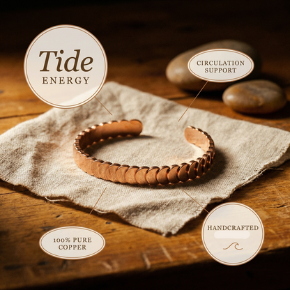 Helen's Tide Copper Bracelet