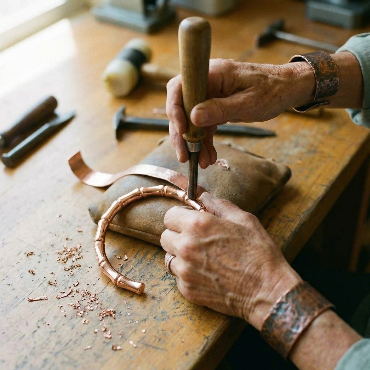 Helen's Grove Copper Bracelet