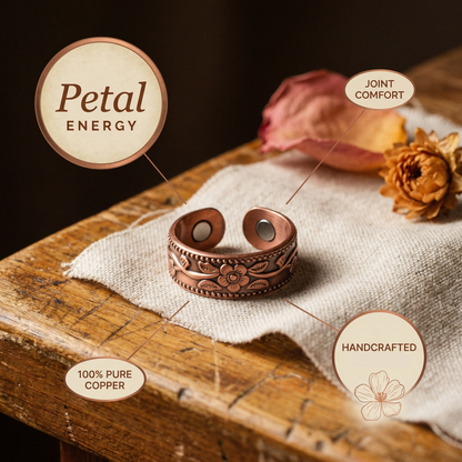Helen's Petal Copper Ring