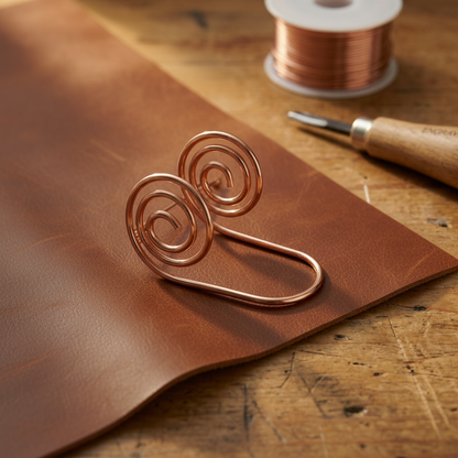 Helen's Flow Copper Hand Spiral
