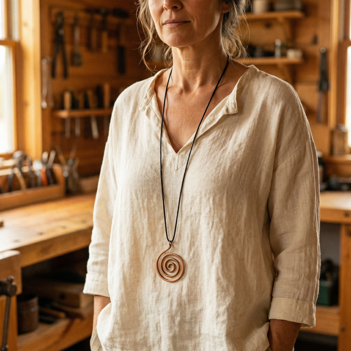 Helen's Mesa Copper Necklace