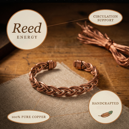 Helen's Reed Copper Anklet