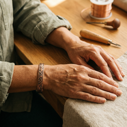 Helen's Loam Copper Bracelet