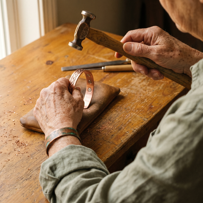Helen's Current Copper Bracelet