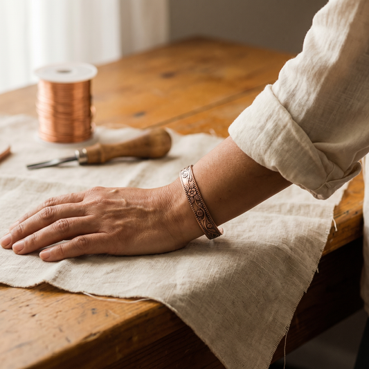 Helen's Knell Copper Bracelet