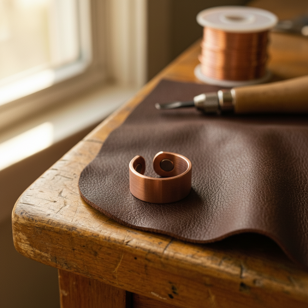 Helen's Weld Copper Ring