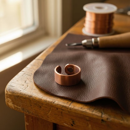 Helen's Weld Copper Ring