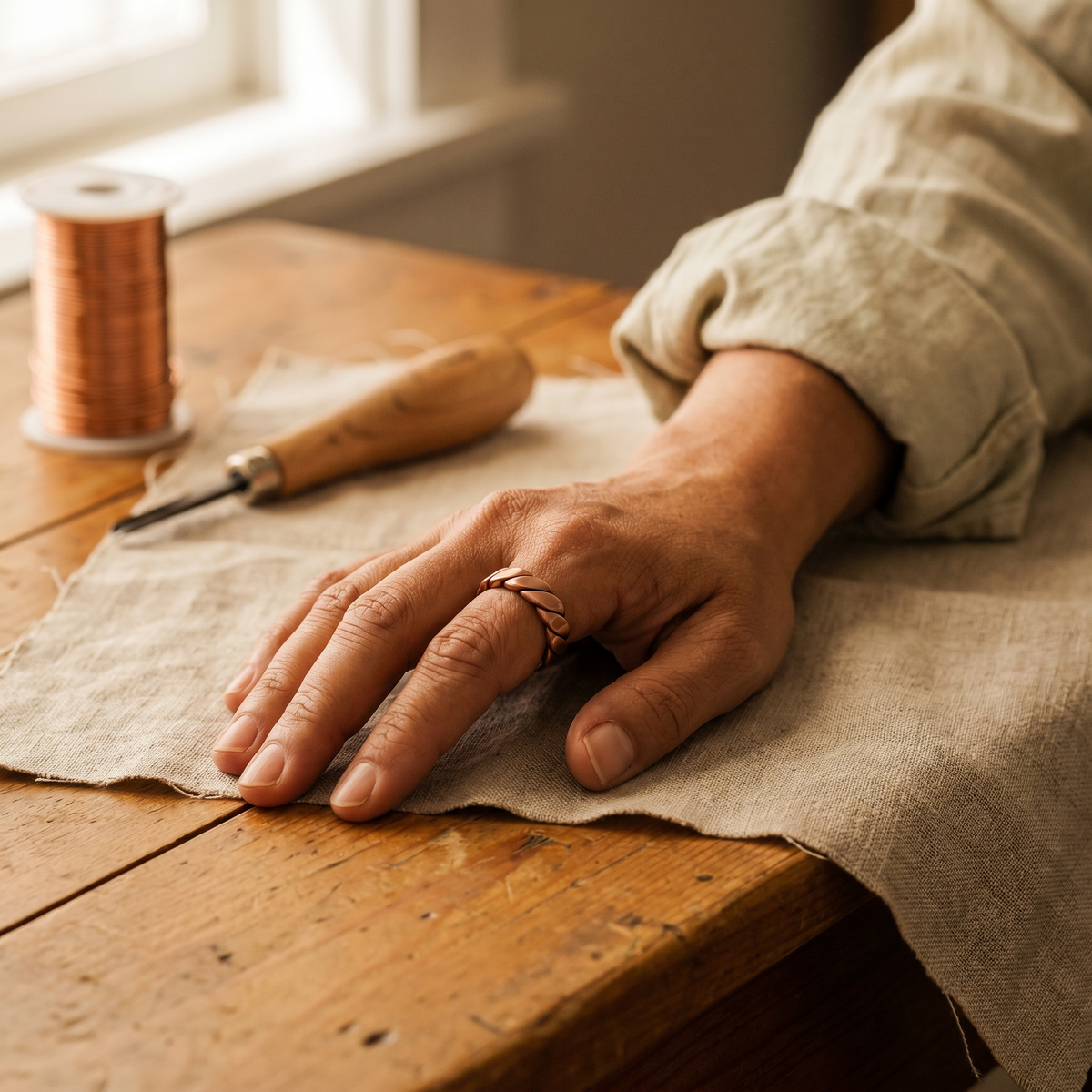 Helen's Knap Copper Ring
