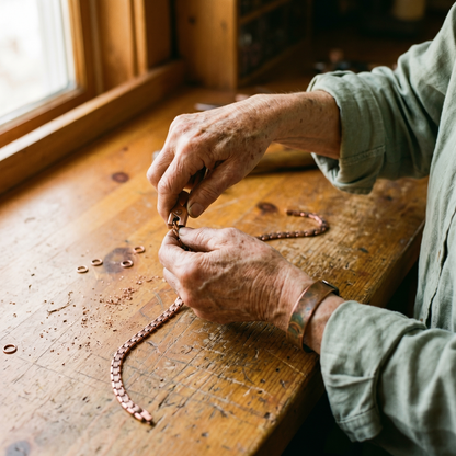 Helen's Haze Copper Necklace