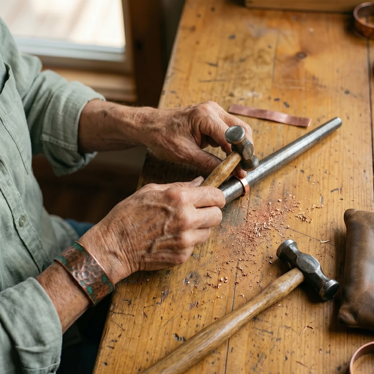 Helen's Weld Copper Ring