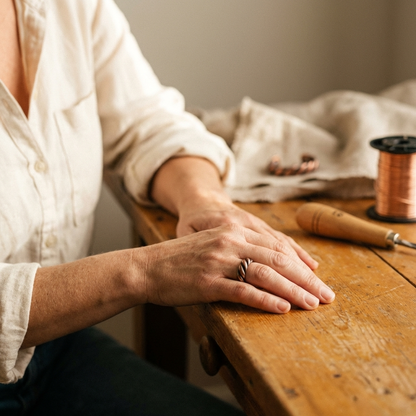 Helen's Tine Copper Ring