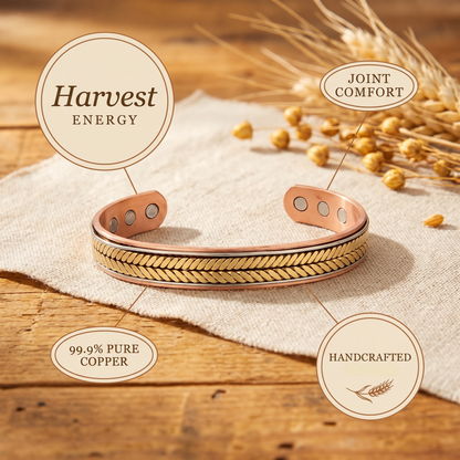 Helen's Harvest Copper Bracelet