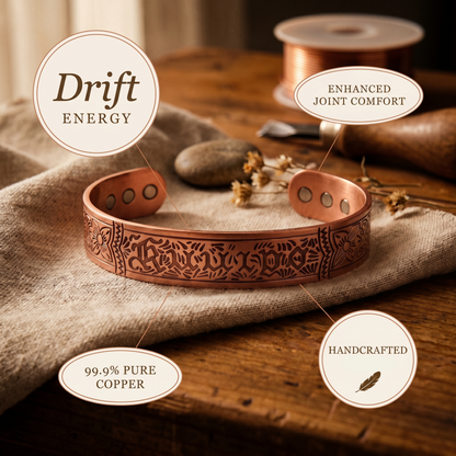 Helen's Drift Copper Bracelet