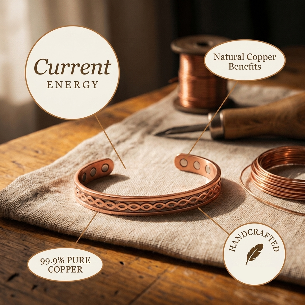 Helen's Current Copper Bracelet