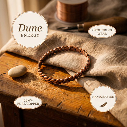Helen's Dune Copper Anklet